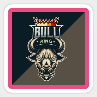 Bull king Sticker